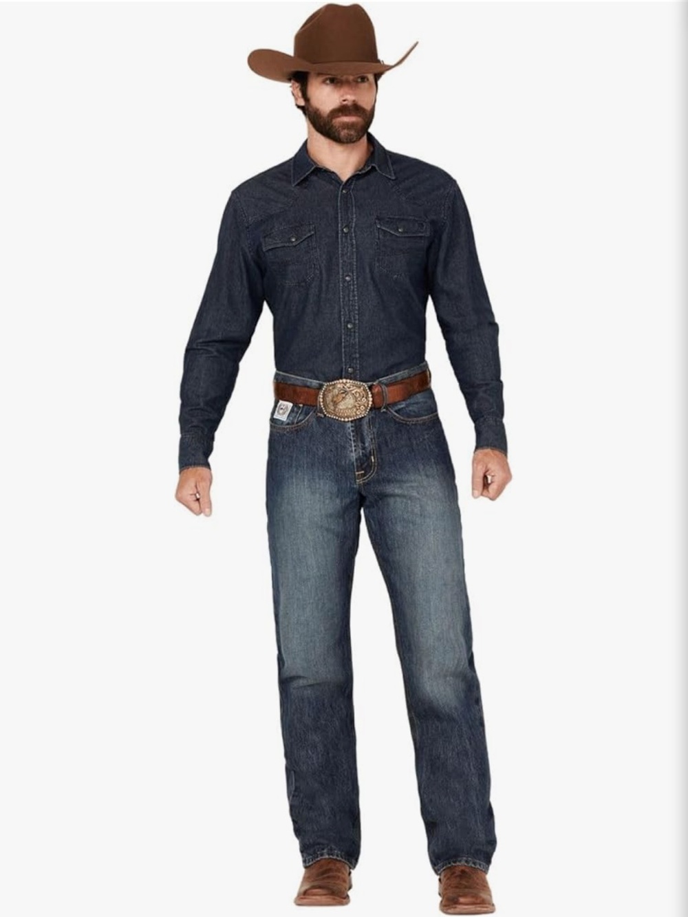 Cinch Men's White Label Relaxed Straight Jeans